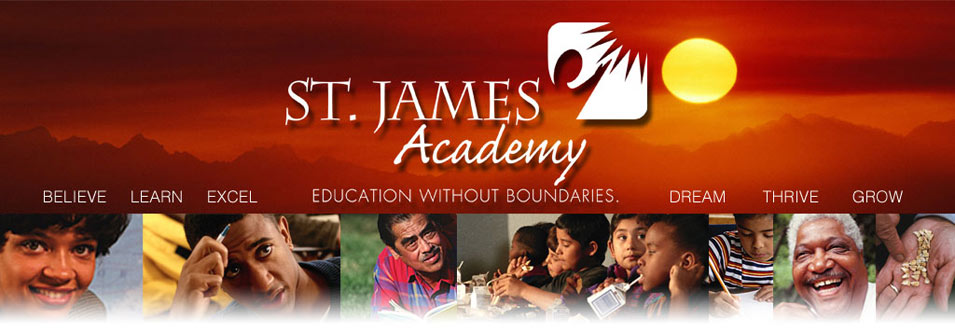 St James Acedmy Header Image